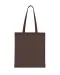 KI0223 - Shopper bag long handles Chocolate