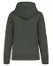 K4027 - Ecologische herensweater met capuchon Green Marble Heather