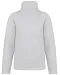 K912 - Enzo - Fleece met ritskraag Ash Heather