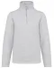 K912 - Enzo - Fleece met ritskraag Ash Heather
