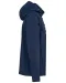 K422 - 3-laagse uniseks softshelljas met afneembare capuchon en mouwen Navy