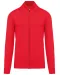 K971 - Heren cardigan met rits Red