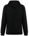 K4013 - Unisex sweater met capuchon met contrasterend motief Black / Mexican Skull