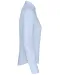 K510 - Damesblouse in popeline met lange mouwen Striped Pale Blue / White