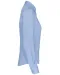 K510 - Damesblouse in popeline met lange mouwen Bright Sky