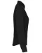 K510 - Damesblouse in popeline met lange mouwen Black