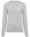 K980 - Ecologische herentrui met V-hals Light grey heather