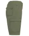 K756 - Lichte damesbermuda met diverse zakken Light khaki