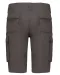 K756 - Lichte damesbermuda met diverse zakken Light Charcoal