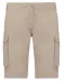 K756 - Lichte damesbermuda met diverse zakken Beige