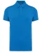 K262 - Herenpolo korte mouwen van jersey Light Royal Blue