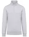 K487 - Sweater met ritskraag Ash Heather