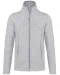 K907 - Microfleece met rits dames Ash Heather