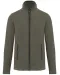 K907 - Microfleece met rits dames Green Marble Heather