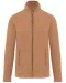 K907 - Microfleece met rits dames Camel Heather