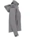 K414 - Dames softshell jas met afneembare capuchon Marl Grey