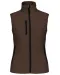 K404 - Dames softshell bodywarmer Chocolate