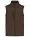 K403 - Softshell bodywarmer Chocolate