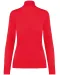 K962 - Dames cardigan met rits Red