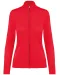 K962 - Dames cardigan met rits Red