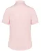 K536 - Dames Oxford blouse korte mouwen Oxford Pale Pink