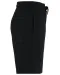 K757 - Duurzame fleece short voor heren Black