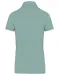 K263 - Damespolo korte mouwen van jersey Sage