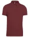 K262 - Herenpolo korte mouwen van jersey Wine