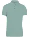 K262 - Herenpolo korte mouwen van jersey Sage
