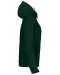 K414 - Dames softshell jas met afneembare capuchon Bottle Green