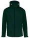 K413 - Heren softshell jas met afneembare capuchon Bottle Green