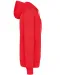 K4008 - Ecologische uniseks sweatvest met capuchon Red