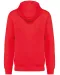 K4008 - Ecologische uniseks sweatvest met capuchon Red