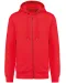 K4008 - Ecologische uniseks sweatvest met capuchon Red