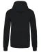 K446 - Sweater met contrasterende capuchon Black / Light Royal Blue