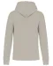 K4027 - Ecologische herensweater met capuchon Clay