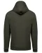 K479 - Sweatvest met capuchon Dark Khaki