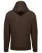 K479 - Sweatvest met capuchon Chocolate