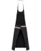 K8013 - Ecologisch unisex schort Carbon