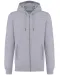 K4008 - Ecologische uniseks sweatvest met capuchon Oxford Grey