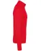 K970 - Heren pullover met ritskraag Red