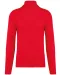 K970 - Heren pullover met ritskraag Red