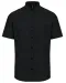 K535 - Heren Oxford overhemd korte mouwen Black
