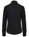 K534 - Dames Oxford blouse lange mouwen Black