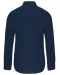 K515 - Herenoverhemd met "Mao" kraag lange mouwen Navy