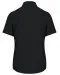 K536 - Dames Oxford blouse korte mouwen Black