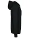 K4008 - Ecologische uniseks sweatvest met capuchon Black