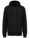 K4008 - Ecologische uniseks sweatvest met capuchon Black