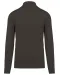 K971 - Heren cardigan met rits Dark Grey