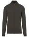 K971 - Heren cardigan met rits Dark Grey